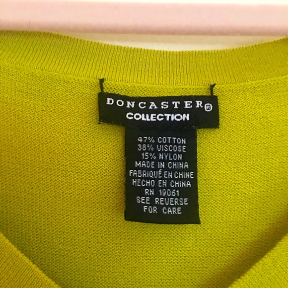 EUC Doncaster Collection Cardigan and Tank Set, Size Medium - Picture 3 of 3